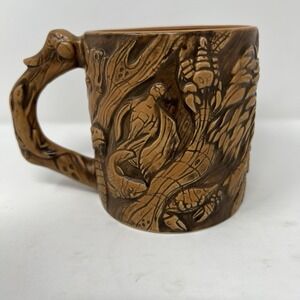 Disney Parks TREE OF LIFE Animal Kingdom Large 24 oz Coffee Cup Sculpted Mug 3D